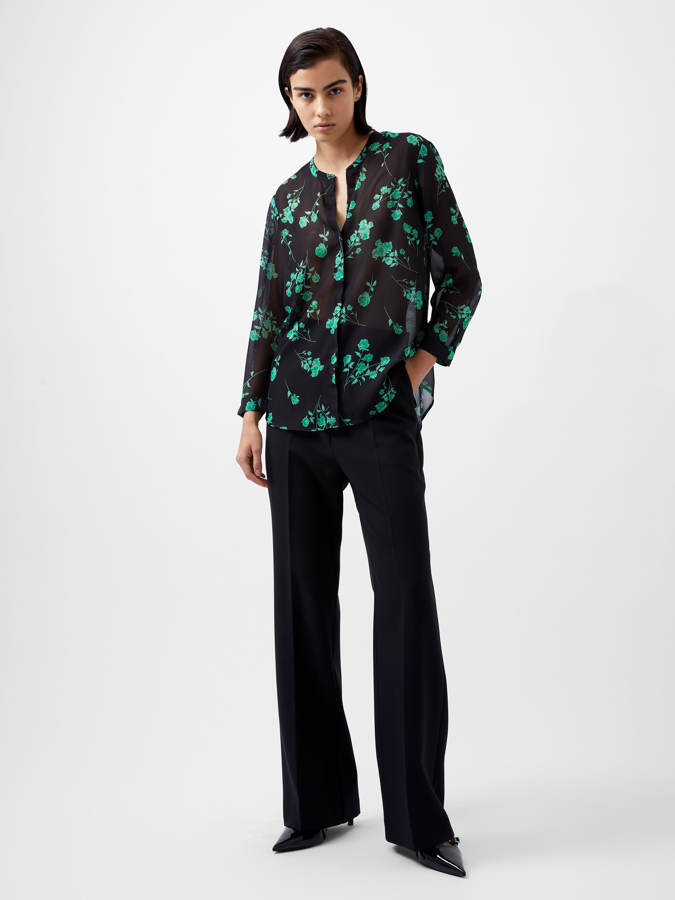 Alessandra Recycled Long Sleeve Shirt