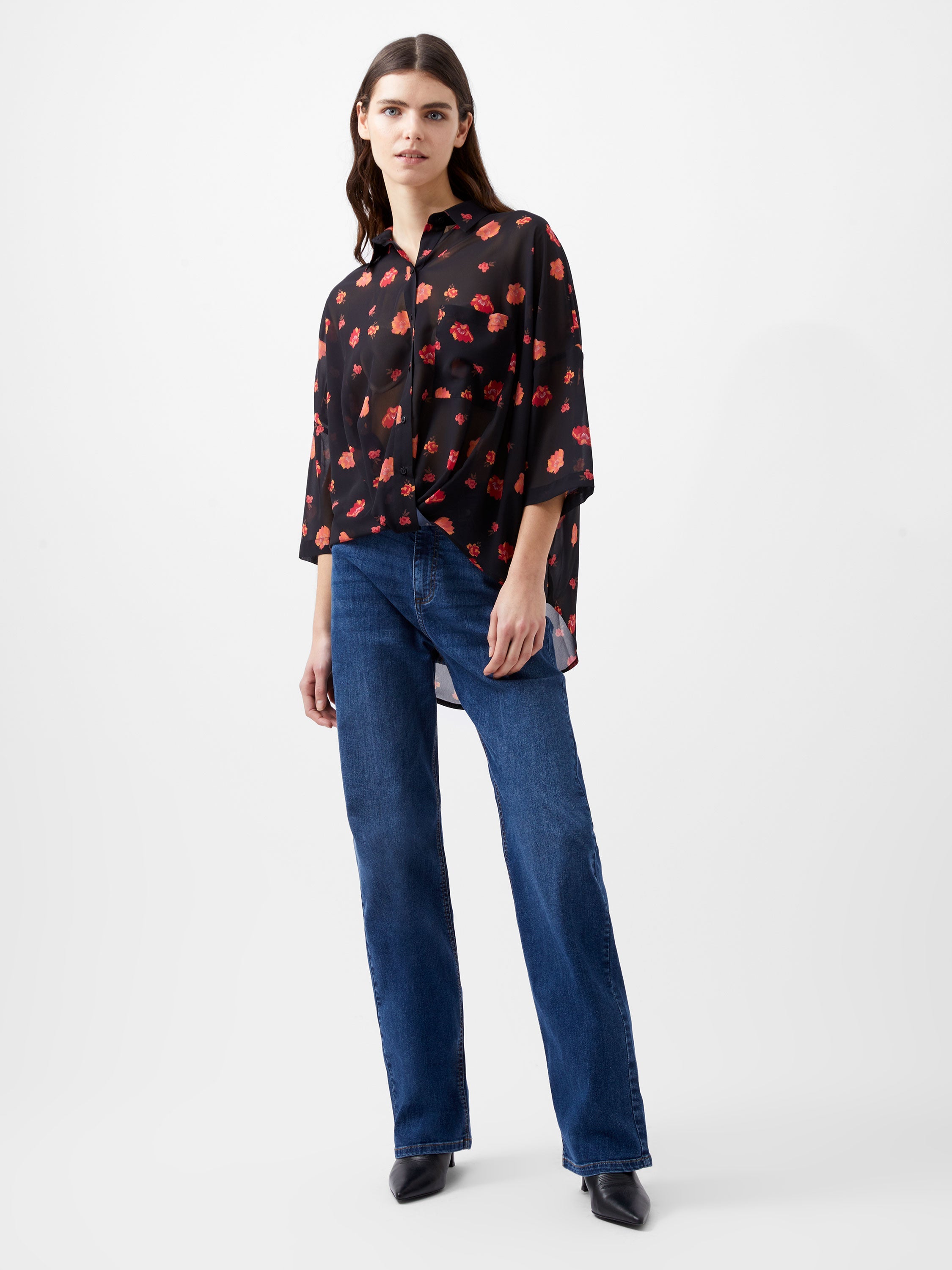 Ella Rose Twist Front Shirt