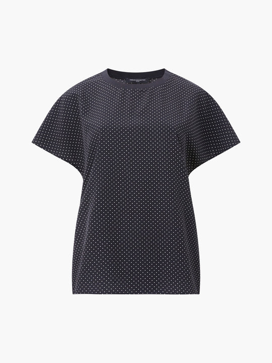 Dotty Spot Abeny Crew Neck Top