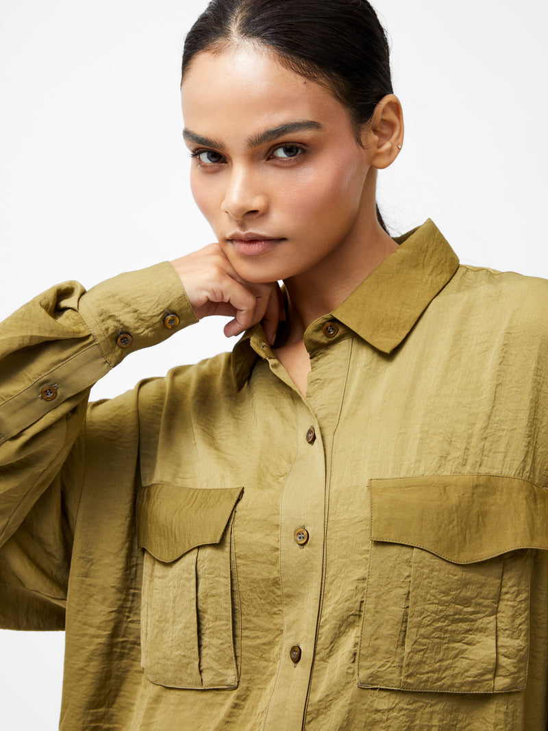 Blaine Satin Shirt
