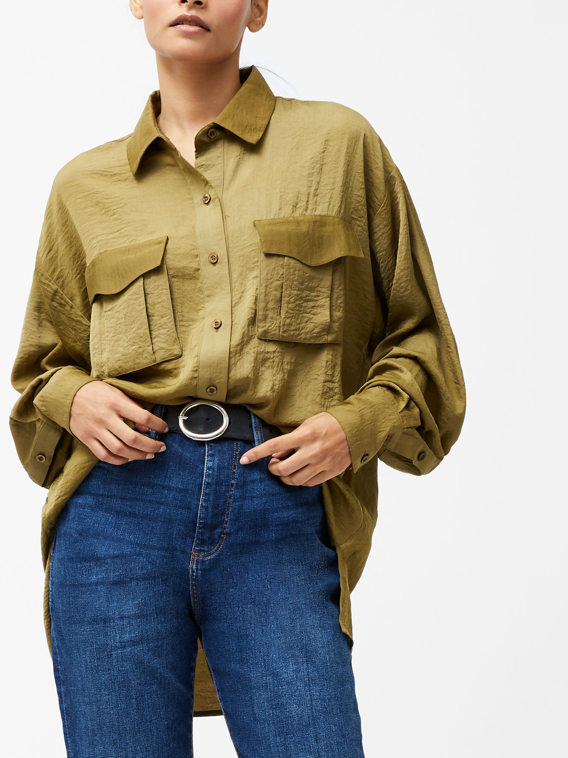 Blaine Satin Shirt