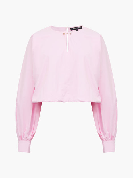 Cambria Cotton Bubble Hem Top