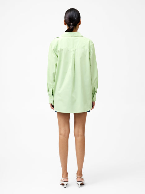 Cambria Cotton Long Sleeve Broderie Shirt