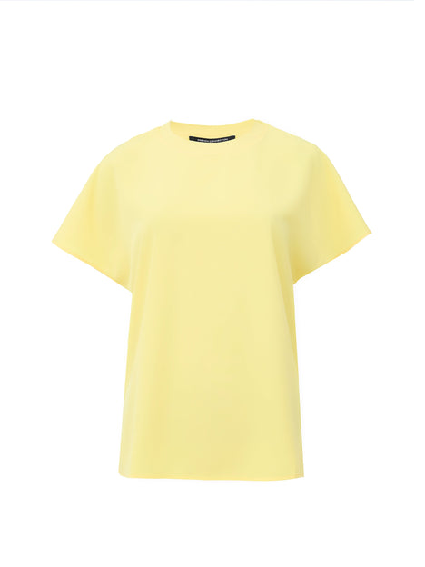 Capriana Crepe Crew Neck Top