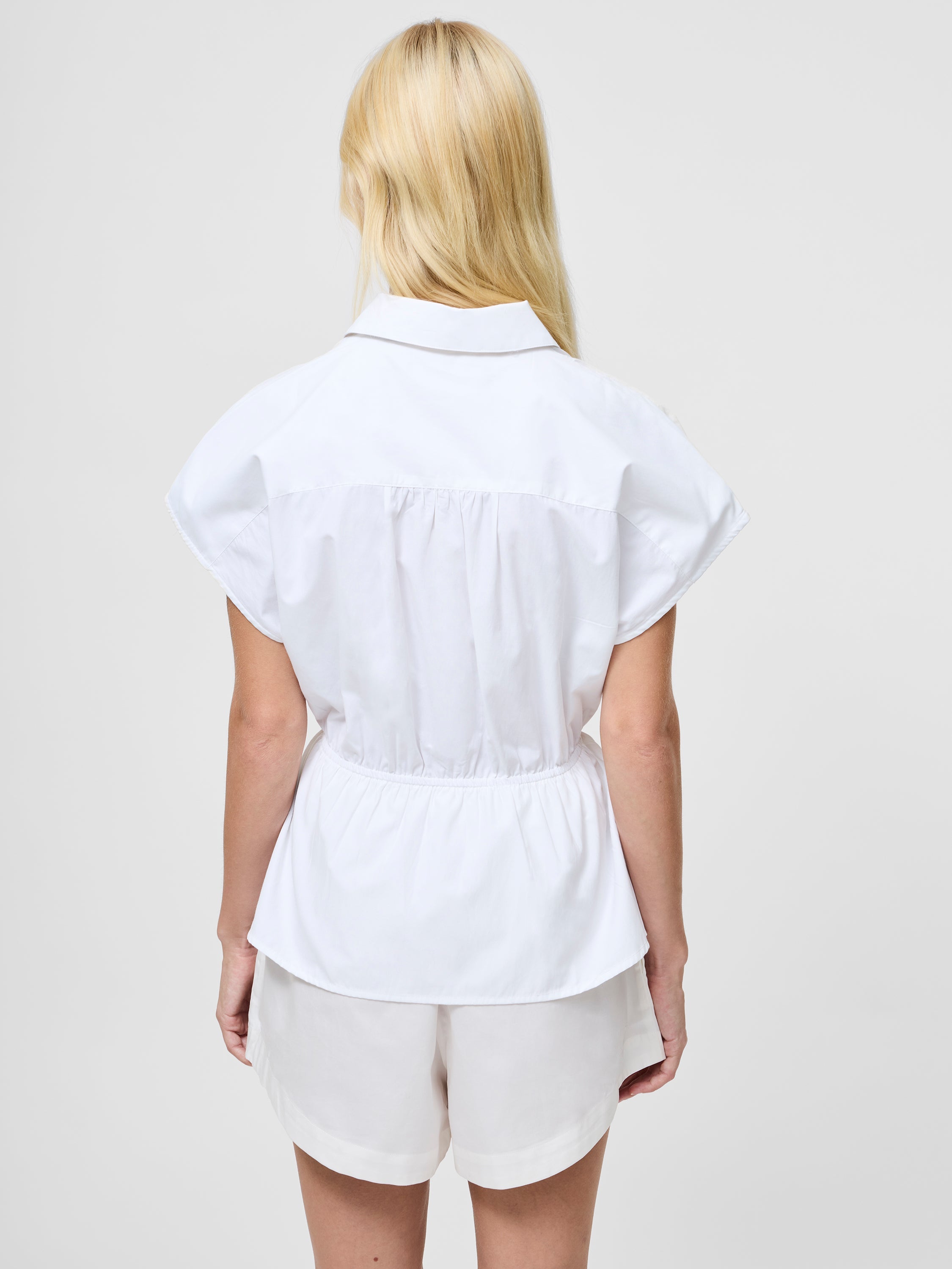 Era Poplin Twist Knot Shirt