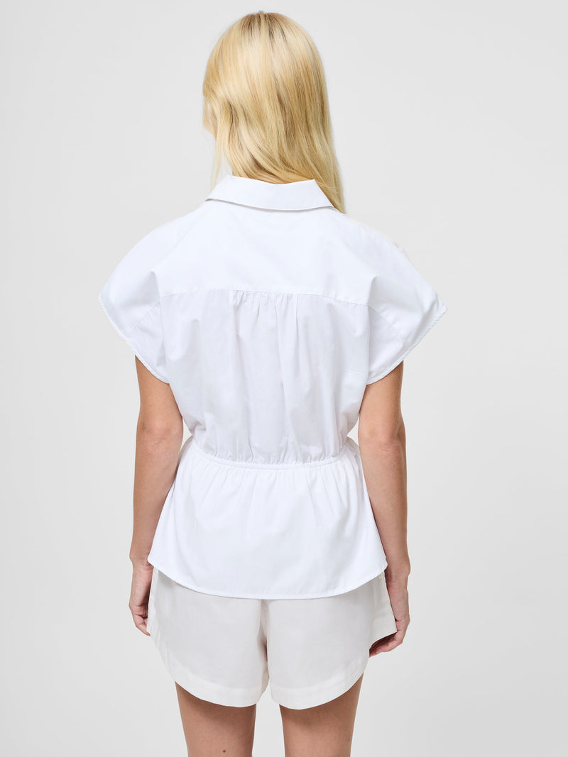 Era Poplin Twist Knot Shirt