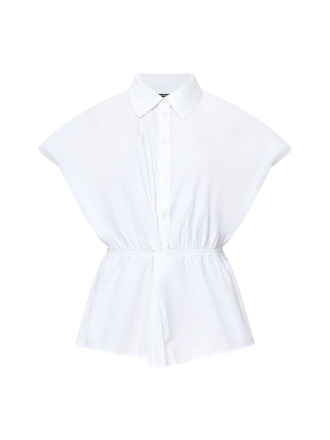 Era Poplin Twist Knot Shirt