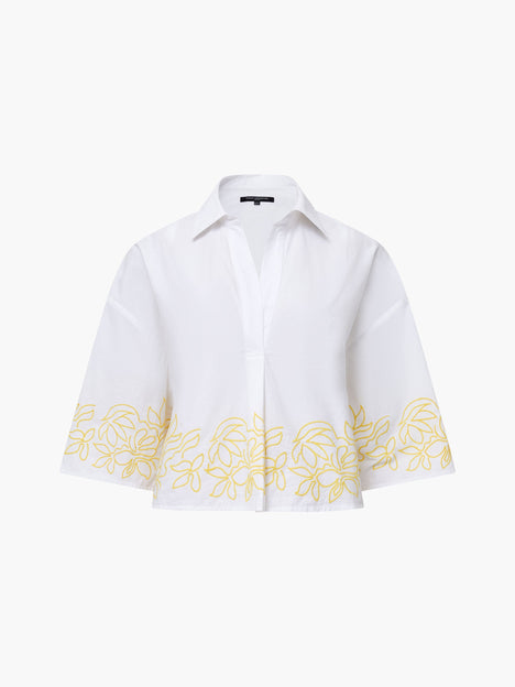 Alissa Cotton Popover Shirt