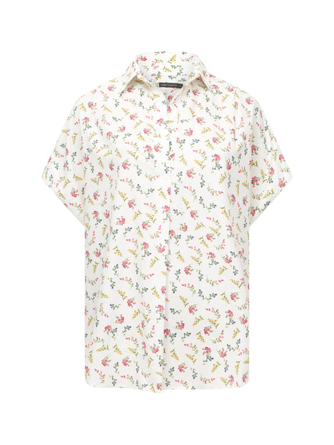 Floriana Crepe Light Popover Shirt