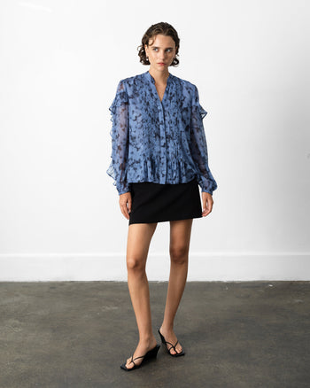 Anita Hallie Crinkle Pintuck Blouse