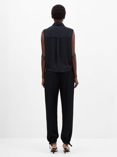 Mila Sleeveless Fringed Top