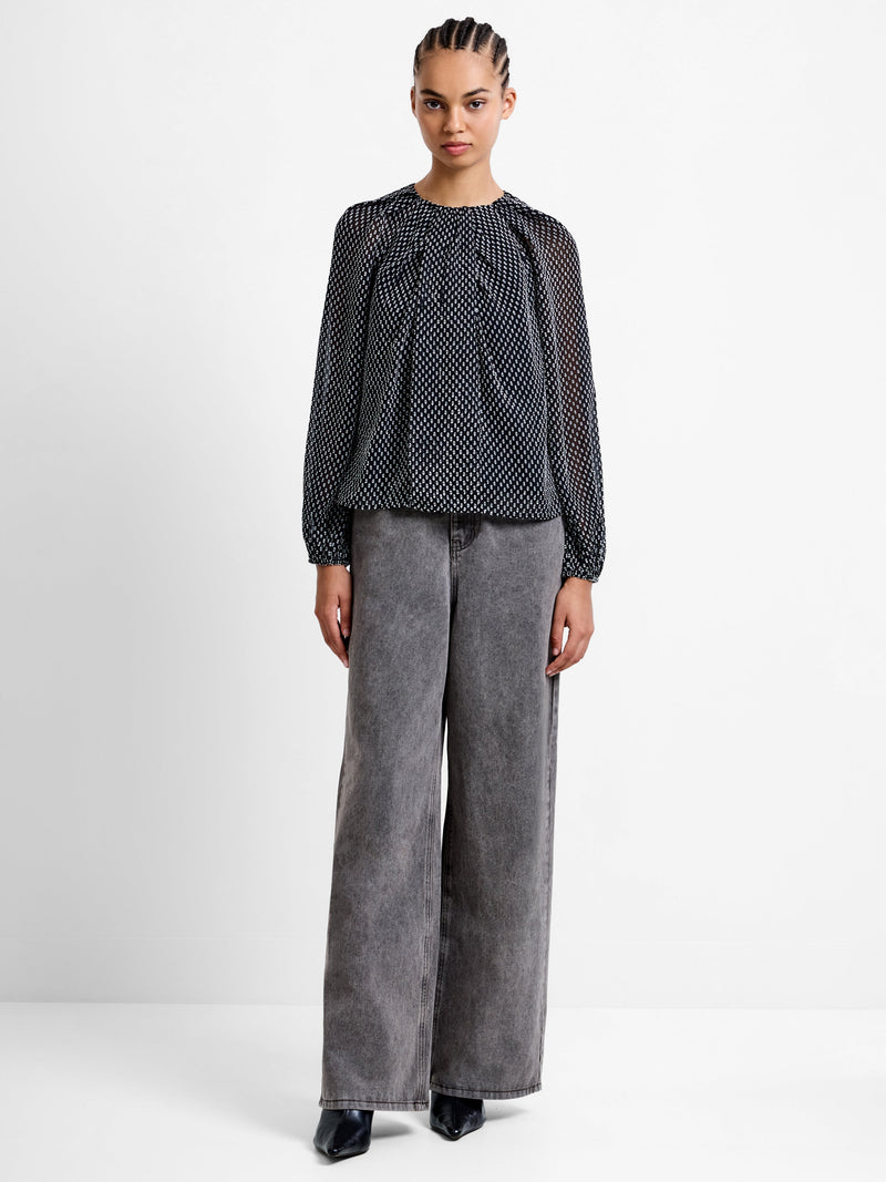 Stacey Dobby Twist Top