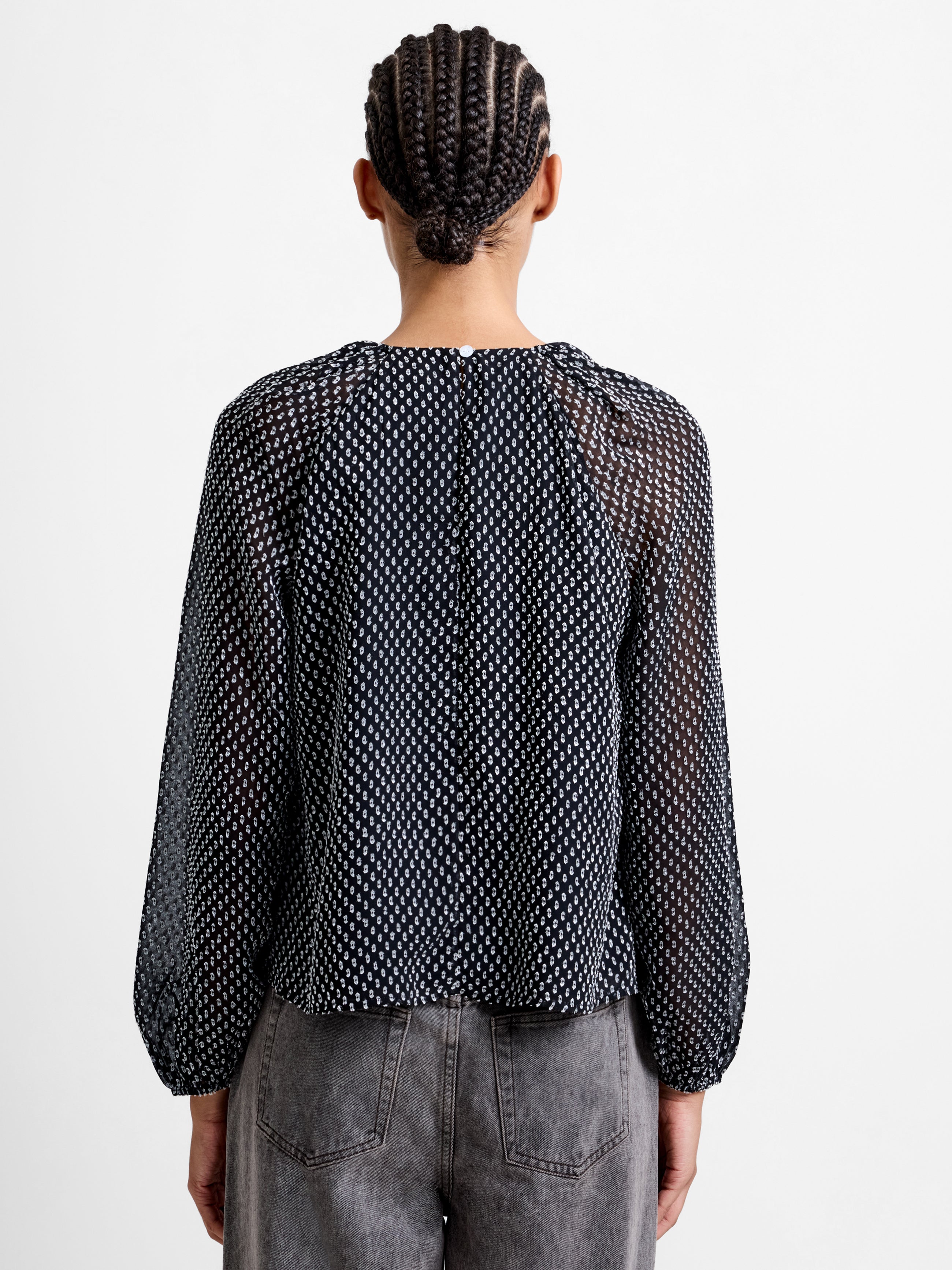 Stacey Dobby Twist Top