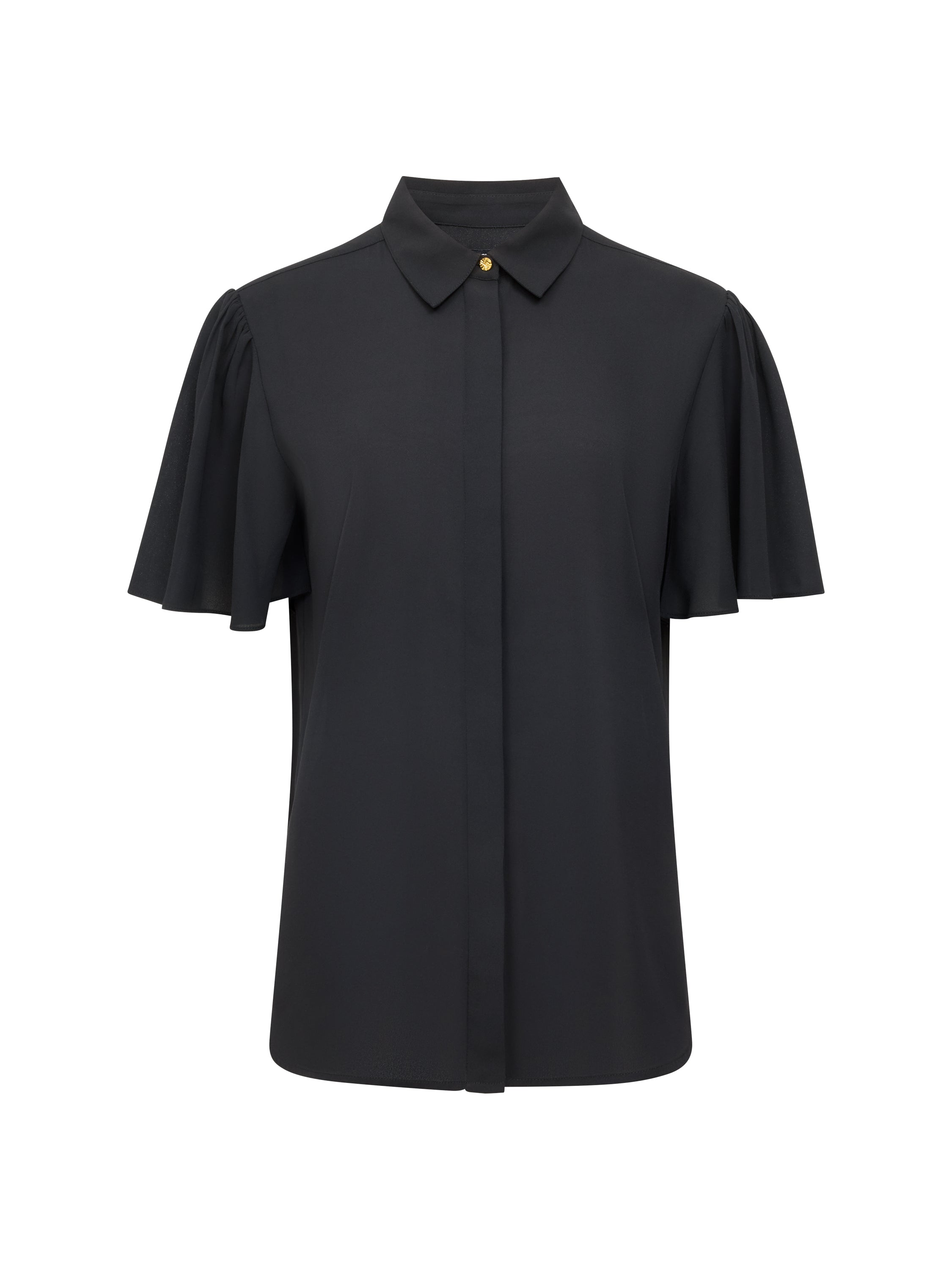 Mila Flutter Sleeve Shirt