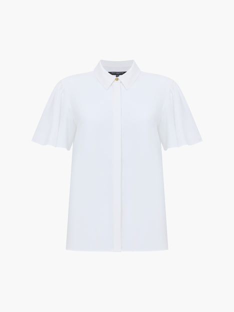 Mila Flutter Sleeve Shirt