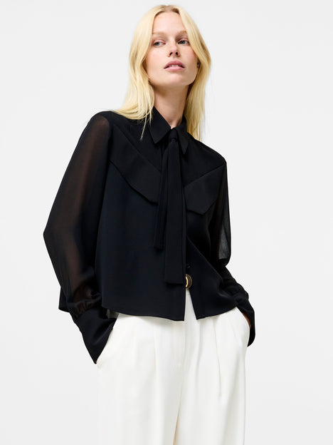 Arezzo Neck Tie Shirt