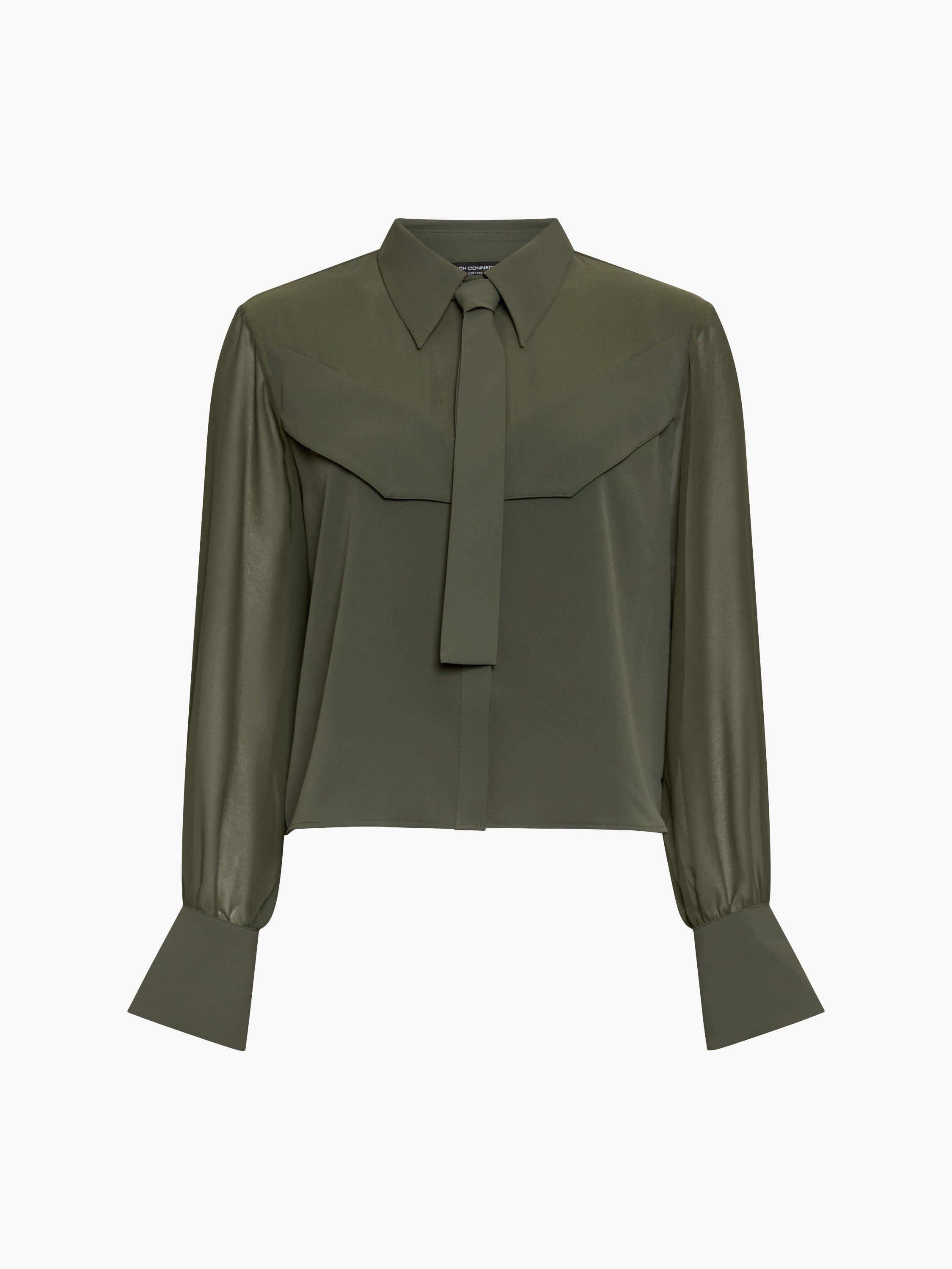 Arezzo Neck Tie Shirt