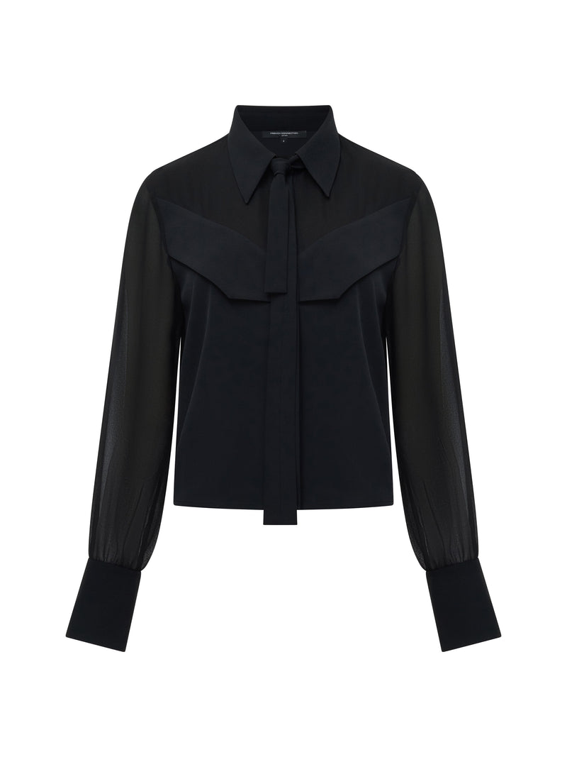 Arezzo Neck Tie Shirt