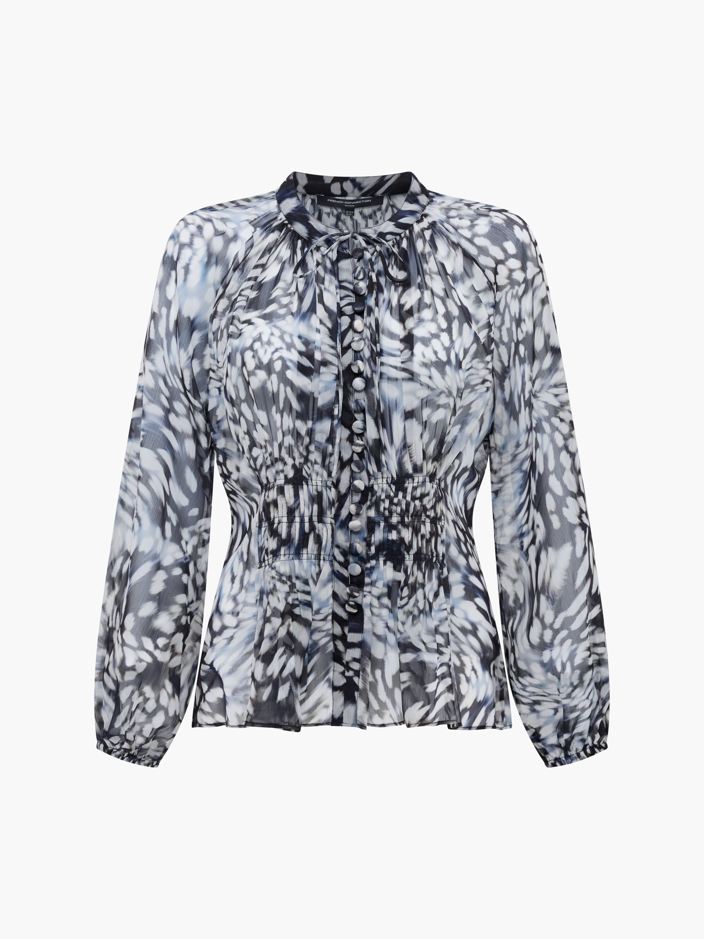 Emina Chiffon Allegra Long Sleeve Top