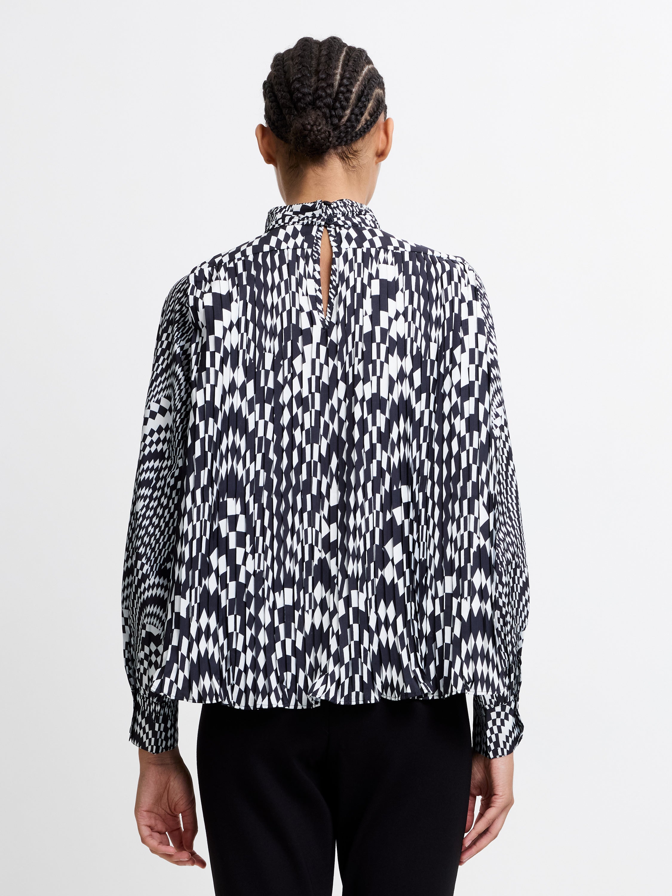Fern Pleated Top