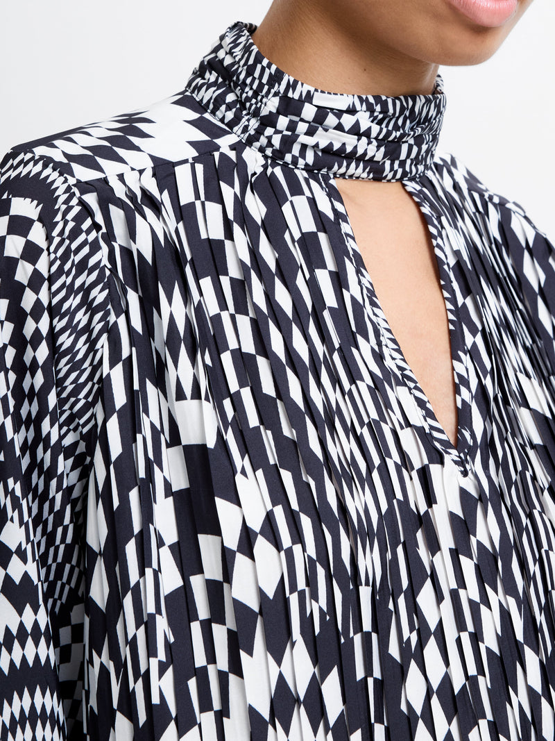 Fern Pleated Top