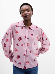 Ella Rose Georgette Long Sleeve Shirt