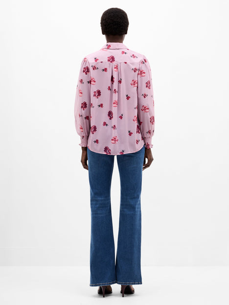 Ella Rose Georgette Long Sleeve Shirt