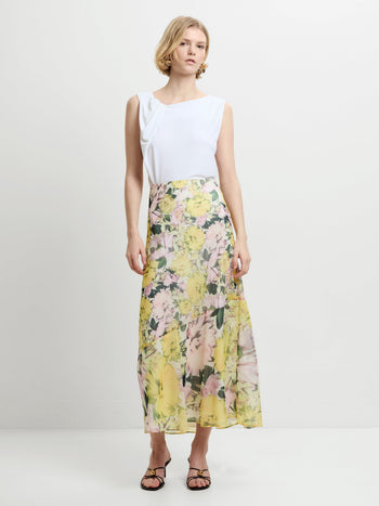 Carla Emina Chiffon Skirt
