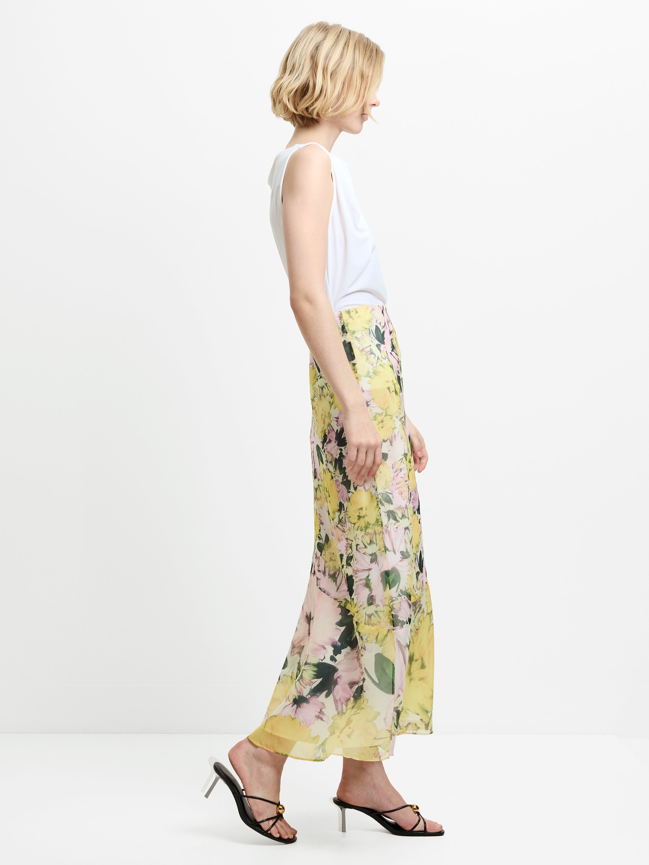 Carla Emina Chiffon Skirt