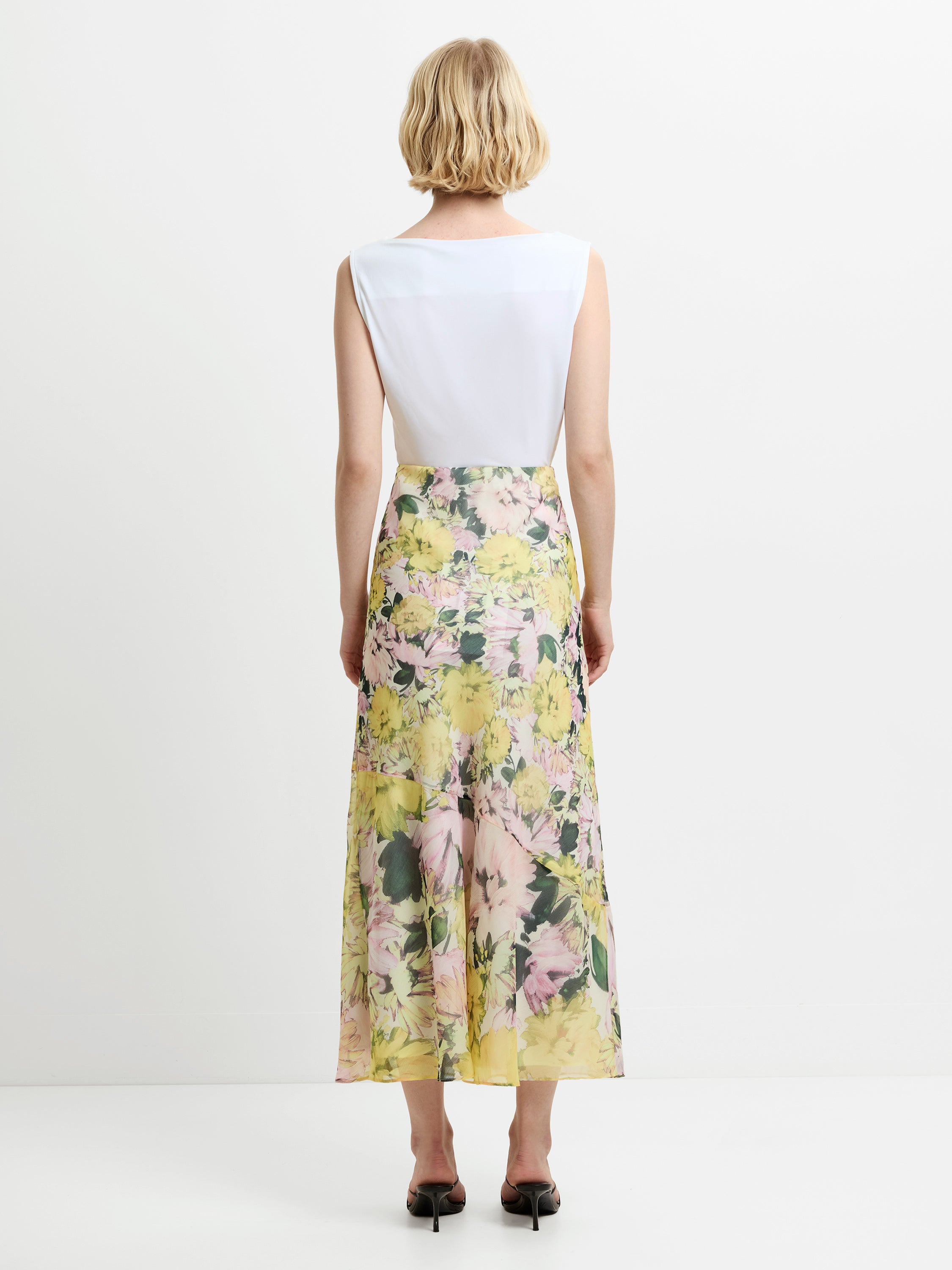 Carla Emina Chiffon Skirt