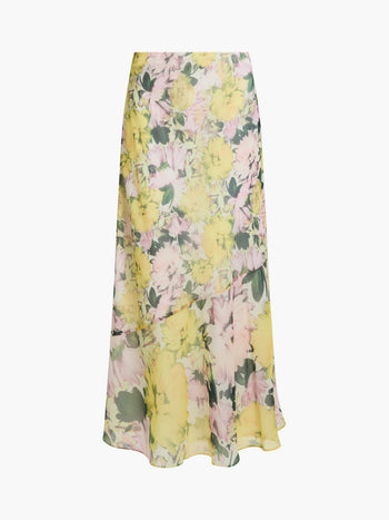 Carla Emina Chiffon Skirt