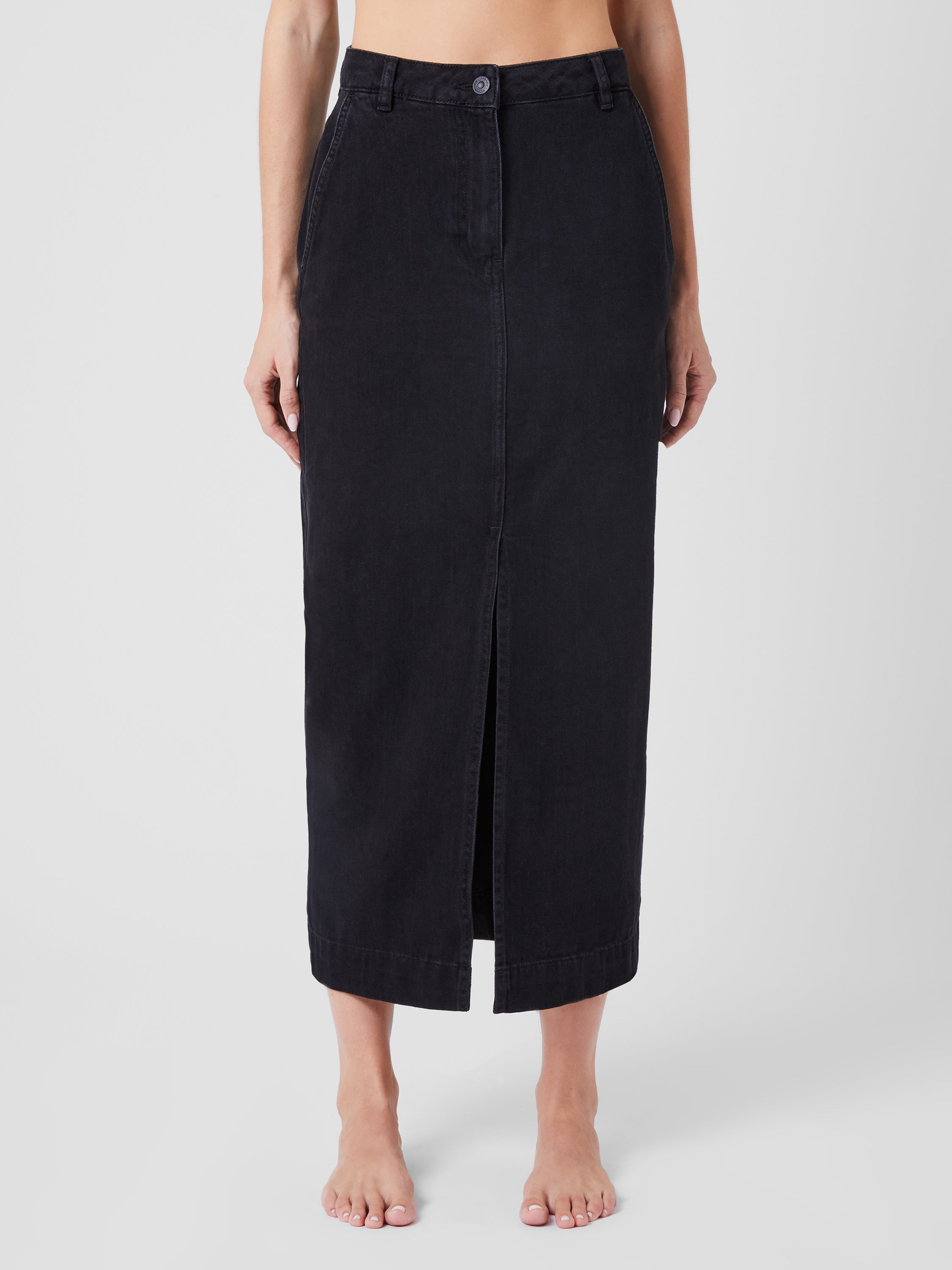 Denver Denim Midaxi Skirt