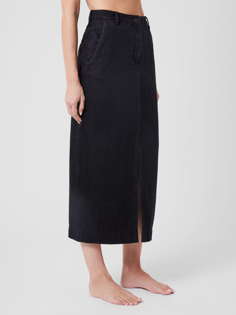 Denver Denim Midaxi Skirt