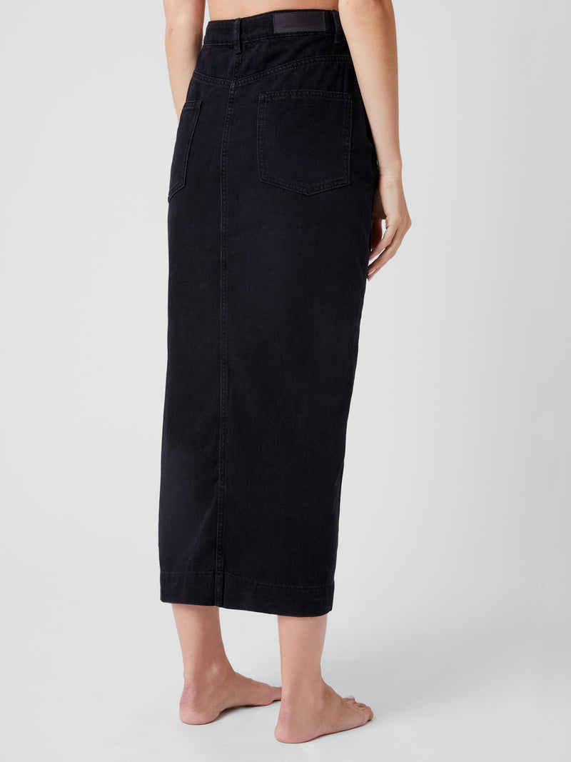 Denver Denim Midaxi Skirt