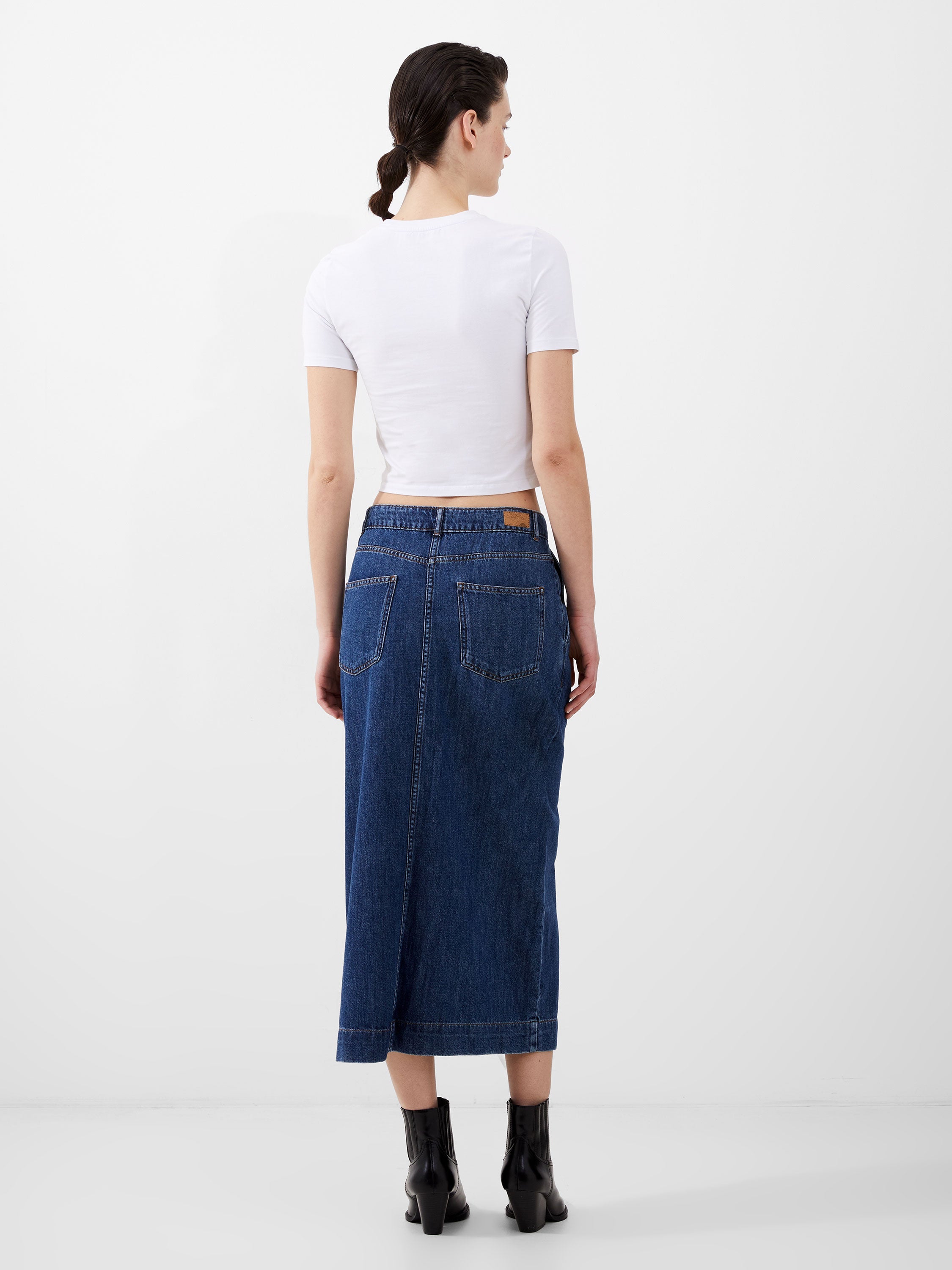 Denver Denim Midaxi Skirt