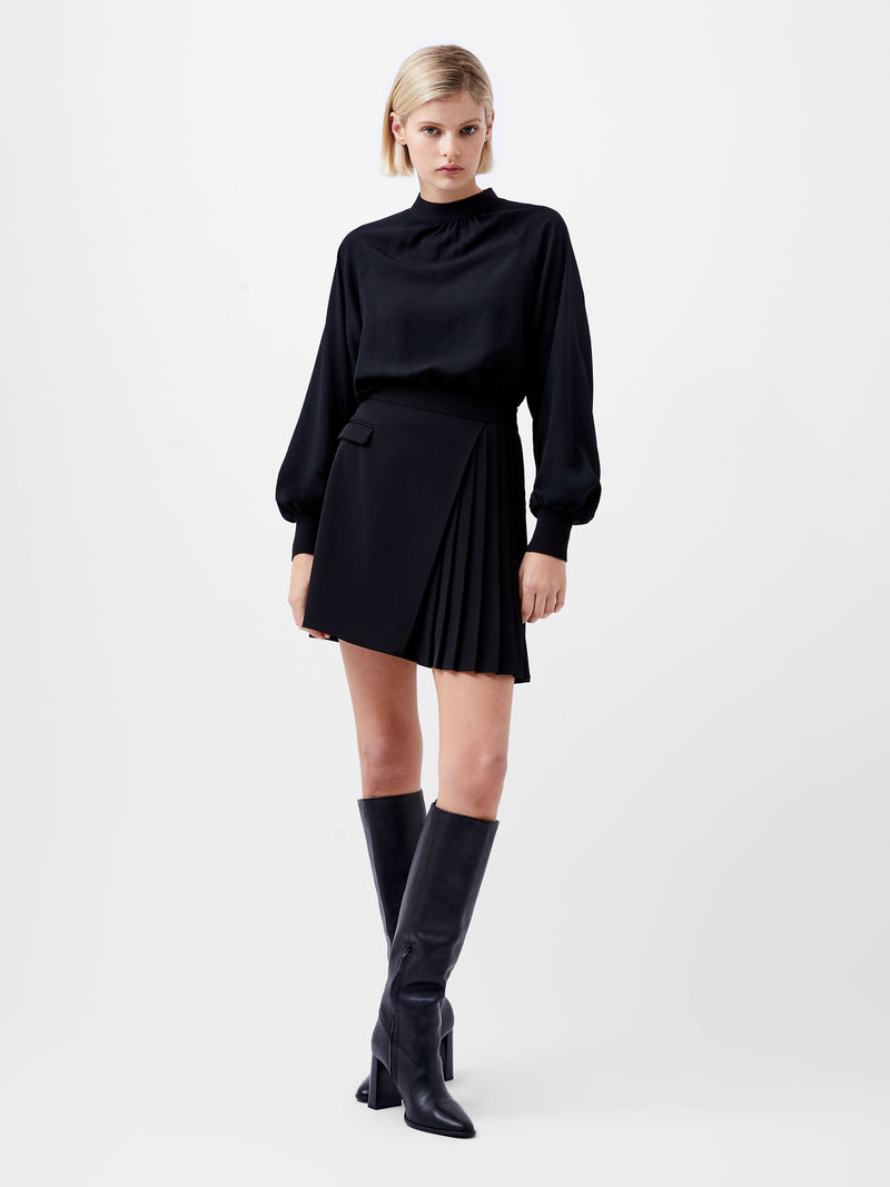 Harrie Suiting Pleated Mini Skirt French Connection EU