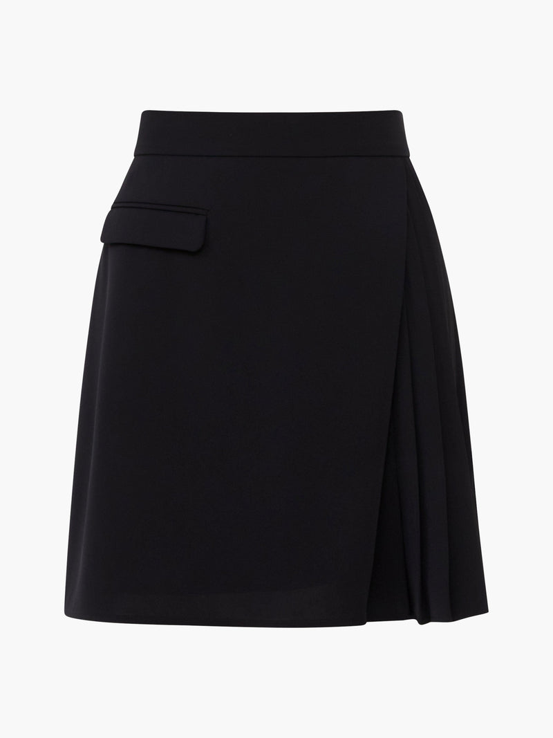 Black pleated skirt french connection hotsell