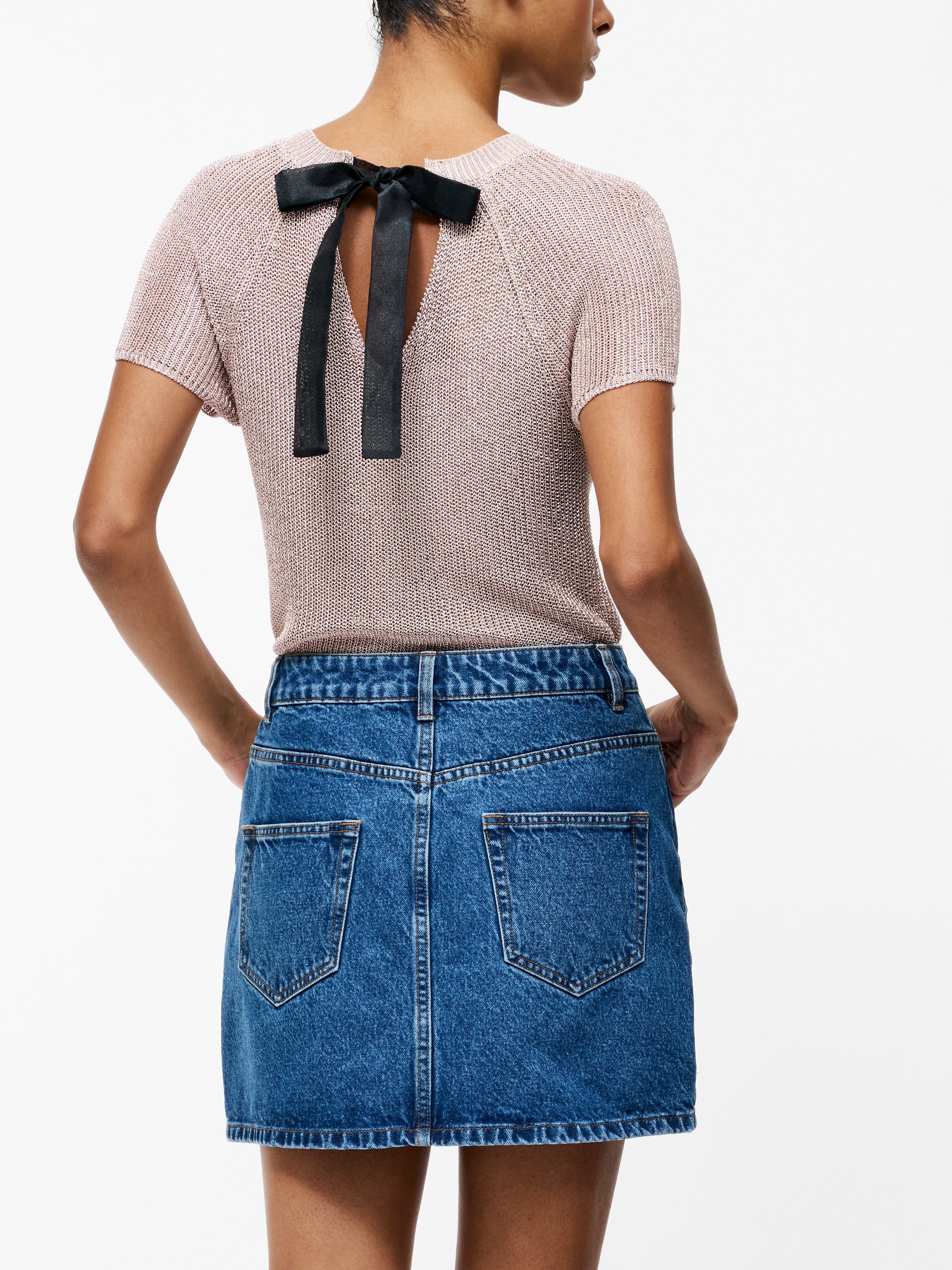 Dallas Denim Mini Skirt