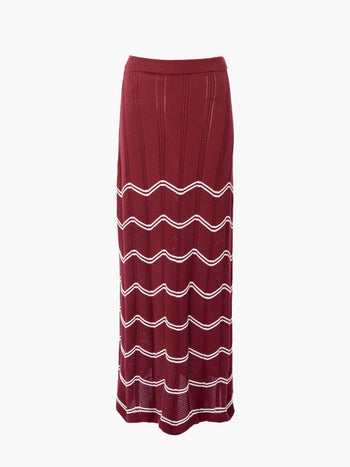 Trudy Crochet Maxi Skirt
