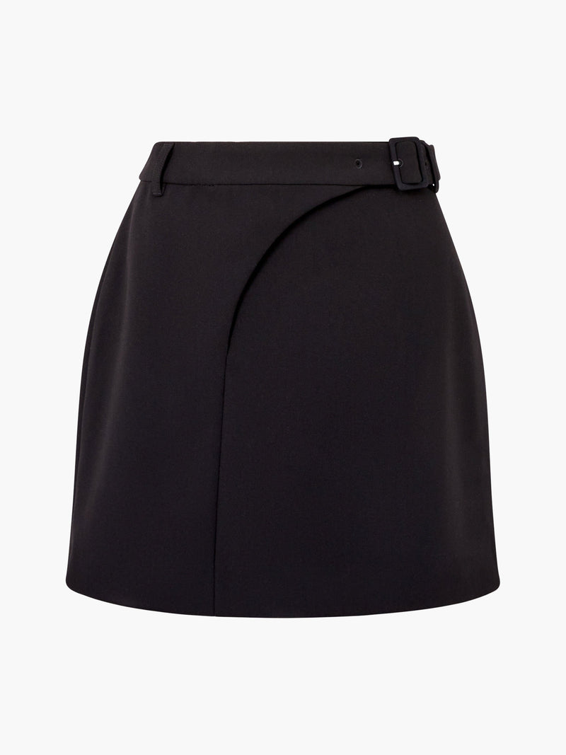 Azra Twill Mini Skirt