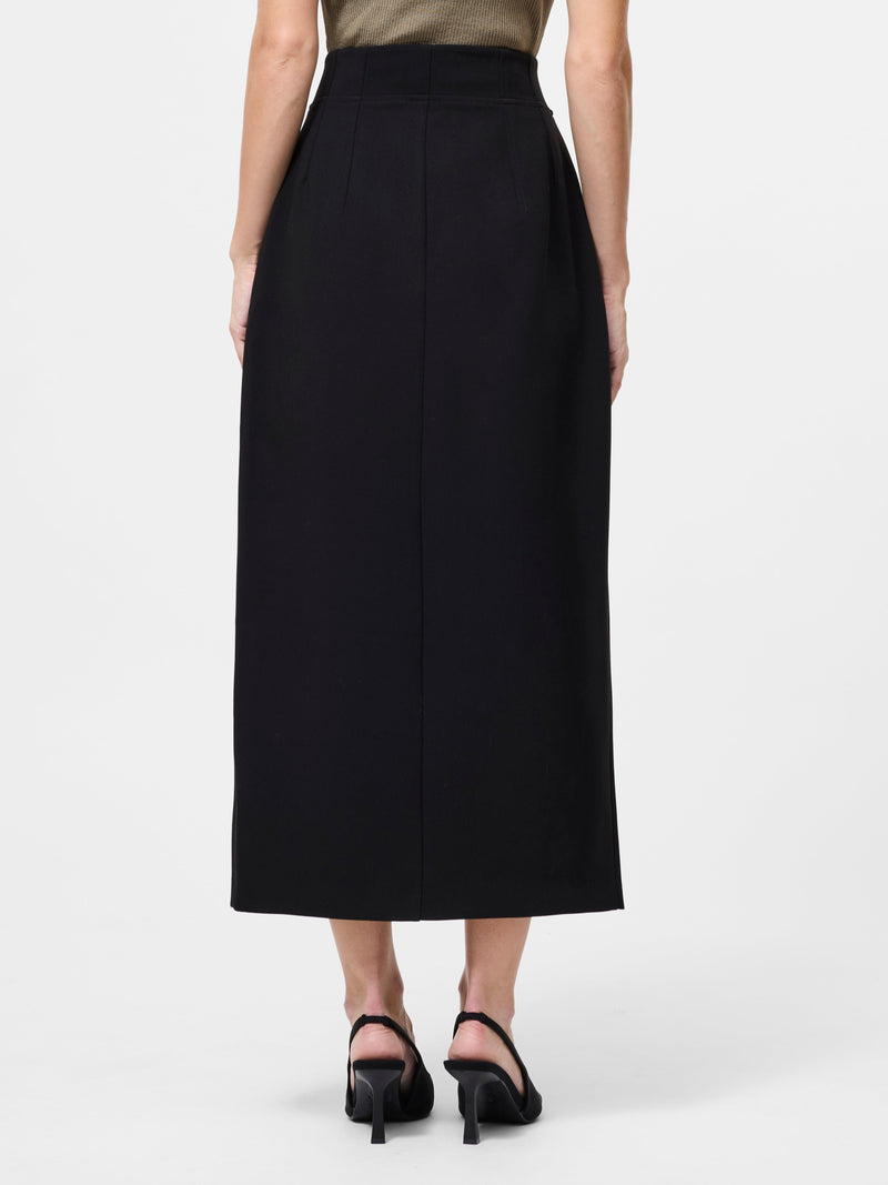 Jaiden Tailored High Waisted Midaxi Skirt