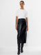 Brody Croc Printed Midi Skirt