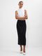 Morgan Tailored Pinstripe Midi Skirt