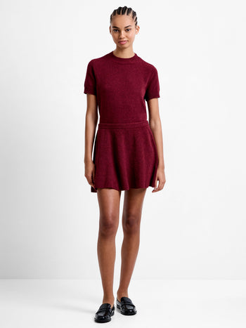 Vhari Recycled Knit Mini Skirt