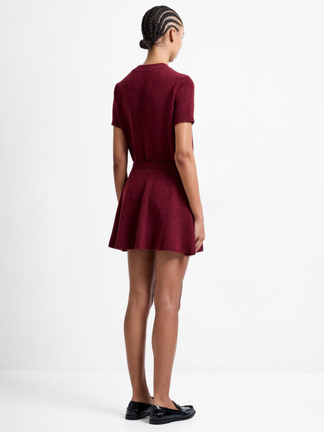 Vhari Recycled Knit Mini Skirt