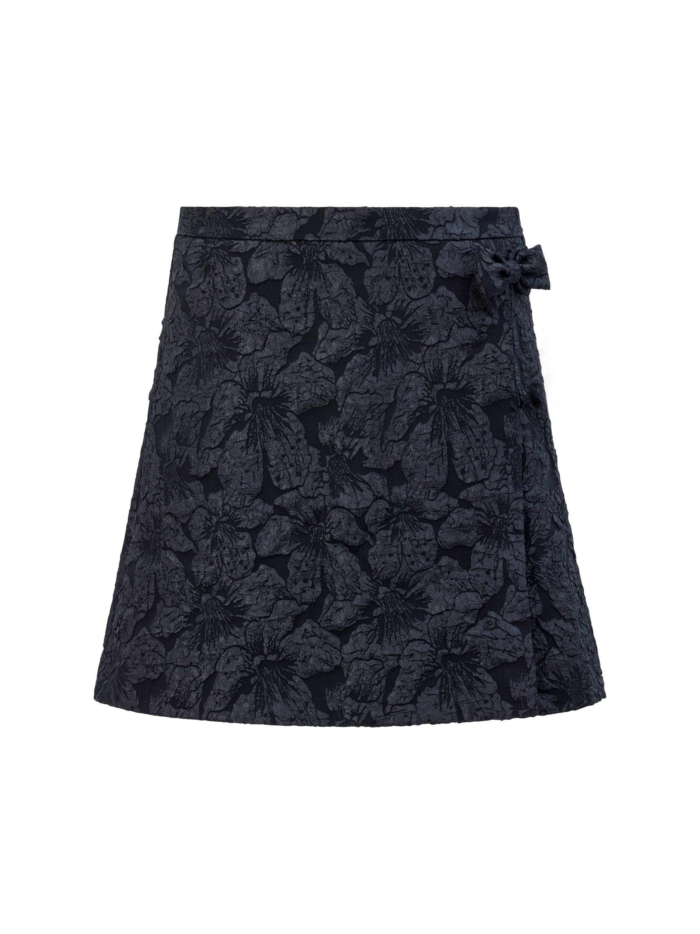Sharon Jacquard Bow Mini Skirt
