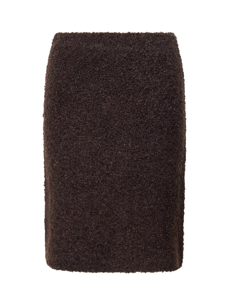 Renee Boucle High Waisted Mini Skirt
