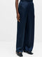 Sera Satin Elasticated Wide Leg Trousers