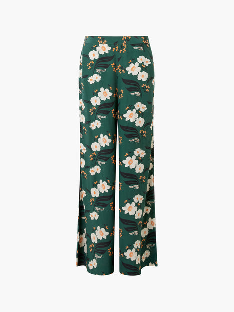 Rhian Eco Printed Wide Leg Trousers
