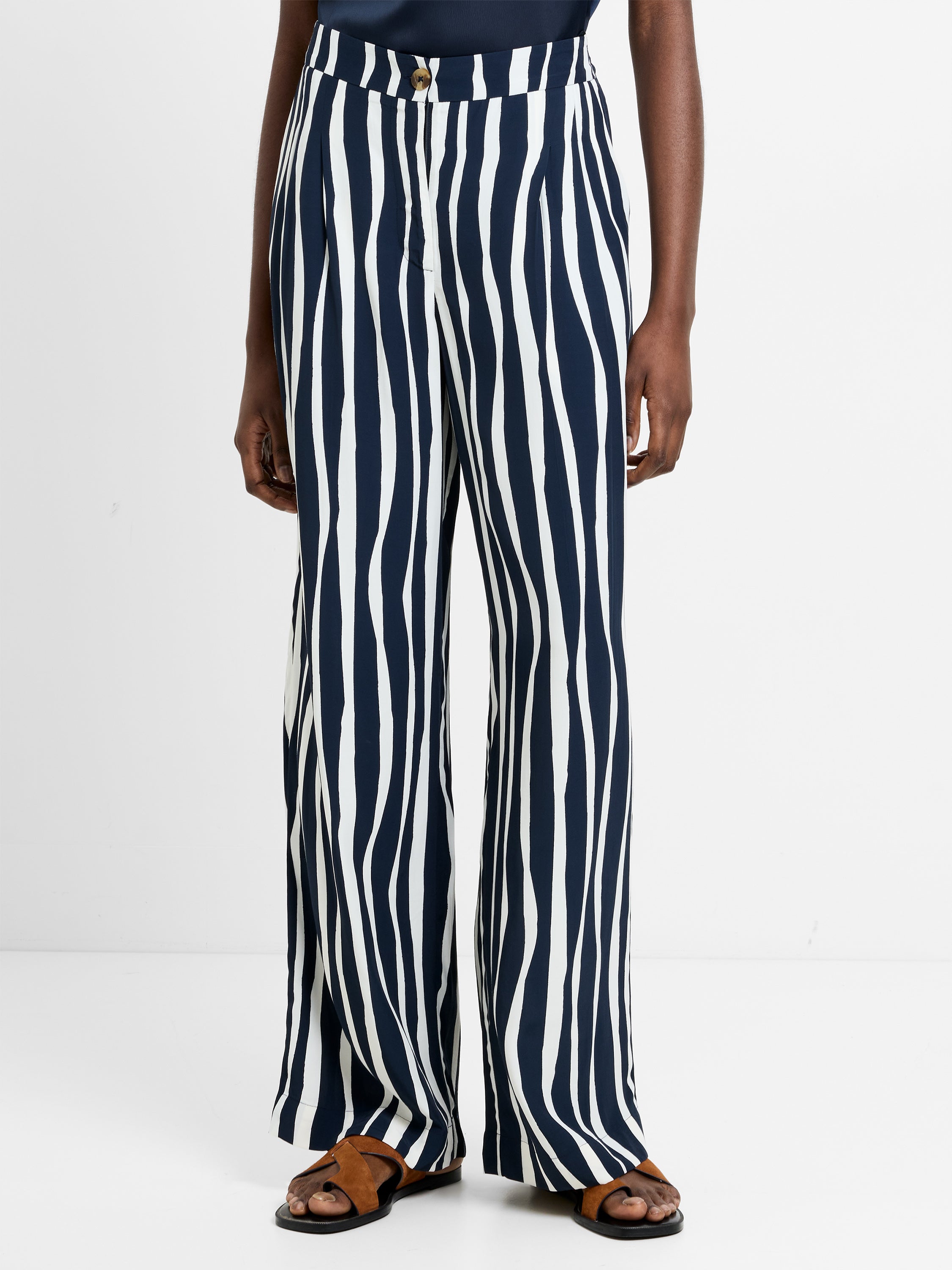 Genevieve Striped Trousers